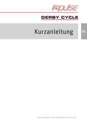 Derby cycle Impulse Kurzanleitung