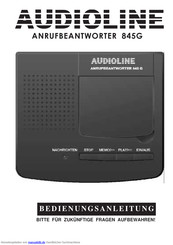 Audioline 845G Bedienungsanleitung
