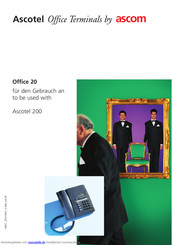 Aastra Asom Office 20 Bedienungsanleitung