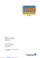Gesytec Easylon Handbuch