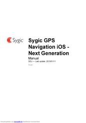 Sygic GPS Navigation iOS Anleitung