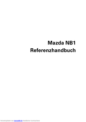 TomTom Mazda NB1 1MI01 Referenzhandbuch