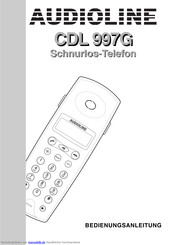 Audioline CDL 997G Bedienungsanleitung