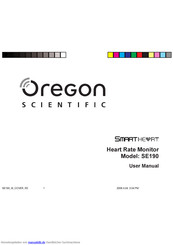 Oregon Scientific SE190 Benutzerhandbuch