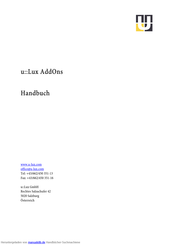 u Lux AddOns Handbuch