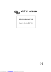 Victron energy BMV-501 Bedienungsanleitung