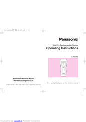 Panasonic es3042 Bedienungsanleitung