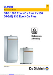 DeDietrich DTG E 130 Eco.NOx Plus Bedienungsanleitung