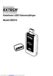 Extech Instruments BRD10 Benutzerhandbuch
