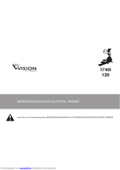 Vision XF40i Bedienungsanleitung