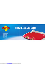 Fritz! 6490 Kurzanleitung