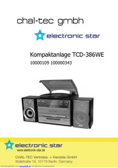 Electronic TCD-386WE Bedienungsanleitung
