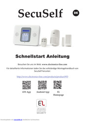Electronics Line SecuSelf Set Schnellstartanleitung