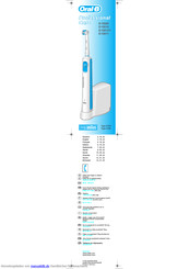 Braun Oral-B Professional Care D15513 Gebrauchsanweisung