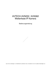 Avtech AVN362 Bedienungsanleitung