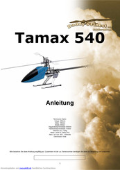 Daddy‘s Finest Tamax 540 Anleitung