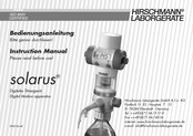 Hirschmann solarus Bedienungsanleitung