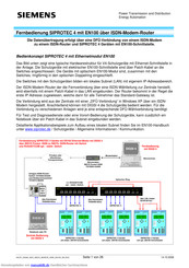 Siemens Siprotec 4 Handbuch