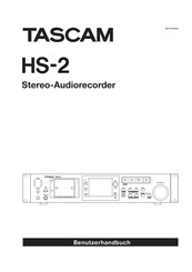 Tascam HS-2 Benutzerhandbuch