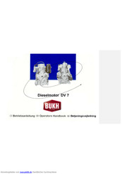 Bukh DV 7 Betriebsanleitung