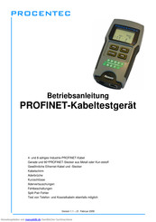 Procentec PN1 Betriebsanleitung