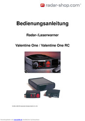 RS Valentine One RC Bedienungsanleitung