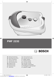Bosch PMF2232 Gebrauchsanleitung