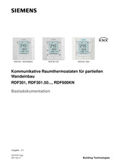 Siemens KNX RDF301.50 Handbuch