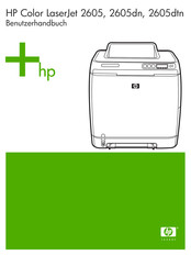 HP Color LaserJet 2605dtn Benutzerhandbuch