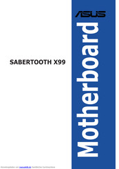 Asus SABERTOOTH X99 Handbuch