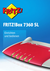 AVM FRITZ!Box 7360 SL Bedienungs Und Installationsanleitung Handbuch