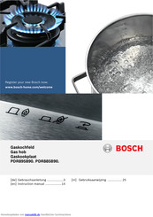 Bosch PDR885B90 Gebrauchsanleitung