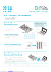 Digital lumens ILE-3-26 Handbuch