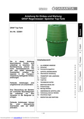 GRAF Top-Tank Anleitung