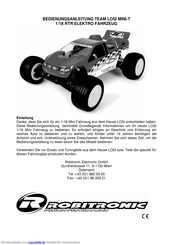 Robitronic 1/18 Mini Bedienungsanleitung