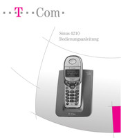 T-Mobile Sinus 4210 Bedienungsanleitung