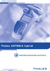 Thales ARTEMA hybrid Bedienungsanleitung