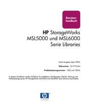 HP MSL5000 Serie Benutzerhandbuch