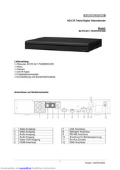 Santec SCVR-2411TKSWWOHDD Kurzanleitung