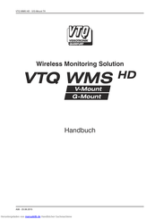 VTQ Videotronik WMS HD V-Mount Handbuch