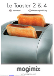 MAGIMIX Le Toaster 2&4 Bedienungsanleitung
