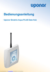 Uponor Smatrix Aqua PLUS Data Hub Bedienungsanleitung