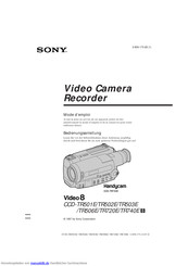 Sony CCD-TR503E Bedienungsanleitung