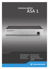 Sennheiser ASA1 Bedienungsanleitung
