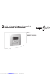 Superrollo Steuerung ST100 Betriebs- Und Montageanleitung