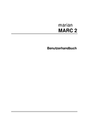 MARIAN MARC 2 Benutzerhandbuch