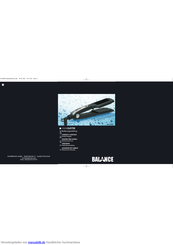 Balance KH 5525 Bedienungsanleitung