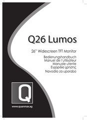 Quanmax Q26 Lumos Bedienungsanleitung