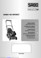 SA833 Mulchkit Sabo 40 SPIRIT Vgl.Nr.SA575 Sabo Benzin-Rasenmäher 40 SPIRIT RS 