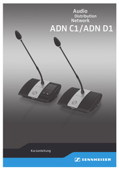 Sennheiser ADN D1 Kurzanleitung